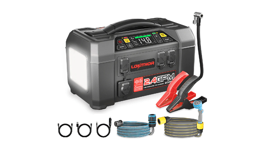 水泵版汽車應(yīng)急啟動(dòng)電源AW401