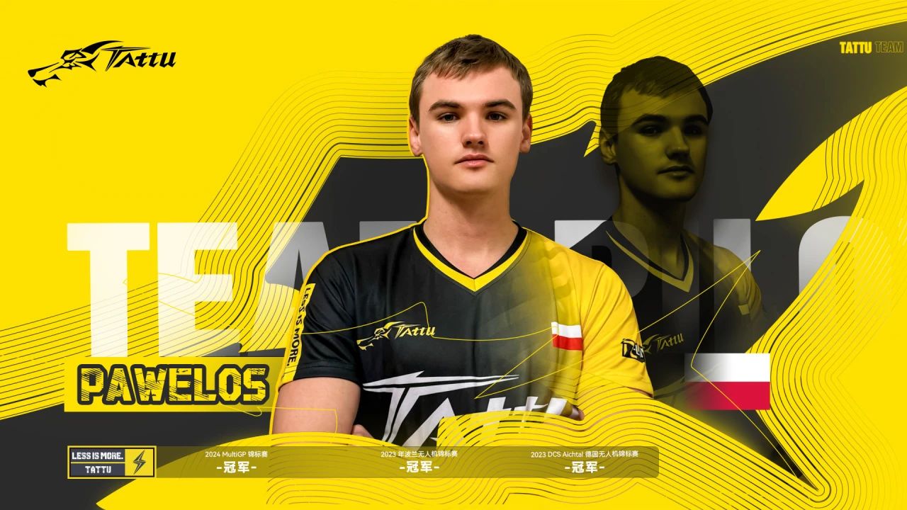 Tattu簽約飛手 Pawe? Laszczak(波蘭) Tattu簽約飛手 Pawe? Laszczak(波蘭)