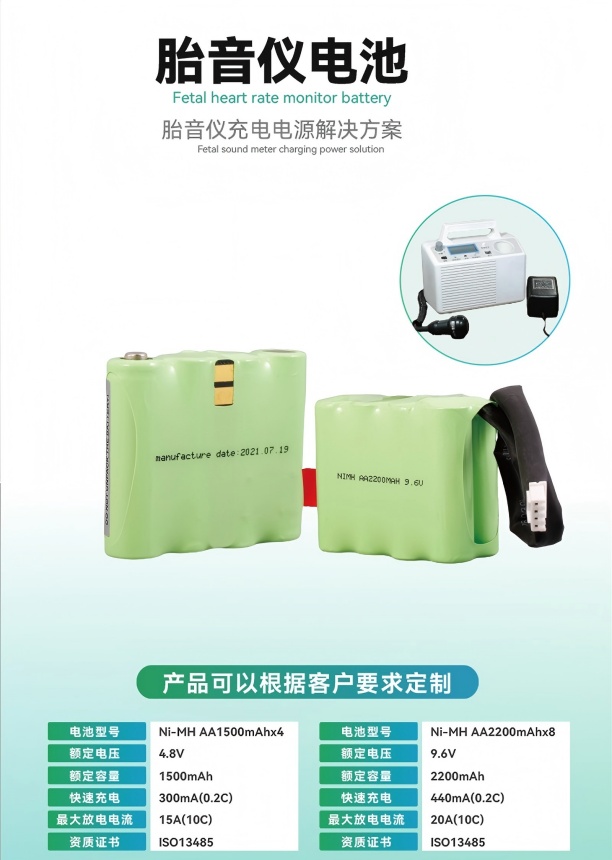胎音儀電池